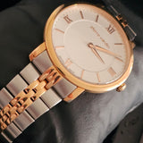 Pierre Cardin Damen/Herren Uhr Bicolor – Swiss Made & Saphirglas NEU