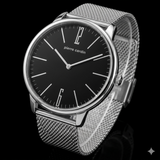 Pierre Cardin Herrenuhr 42mm PC106991F12 - Schwarz/Grau - Neu & OVP