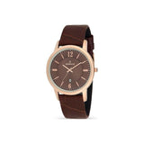 ESSENCE ES6308ME.442 Herrenuhr – Elegantes Design, Roségold & Braun – Neu