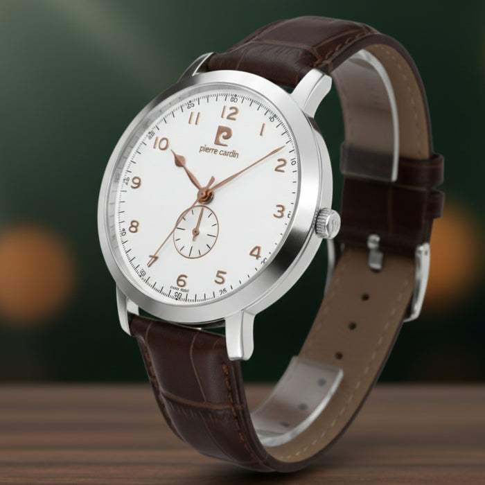 Pierre Cardin PC106741S03 - Swiss Made, Herrenuhr, extraflach ÖZENSAAT EAN: 4891945192532