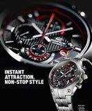Casio Edifice EFR-521D Chronograph Herren Armbanduhr Neu, OVP Geschenkbox