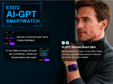 2026 Smartwatch Herren EKG Blutdruck Blutzucker Herzfrequenz Fitnessuhr IP68