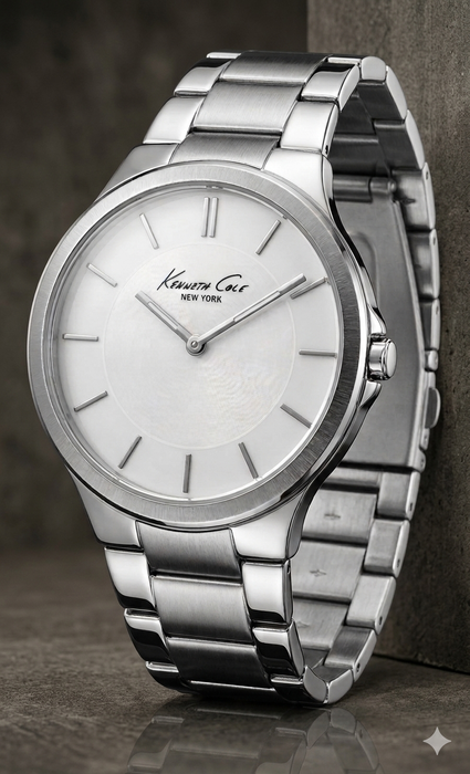 Kenneth Cole New York KC4830 Slim Unisex Uhr – 37mm, Neu & Originalverpackt