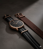 Pierre Cardin PC106991F16 Herrenuhr – Roségold/Schwarz – Edel & Stilvoll