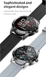 Herren Smartwatch Fitness Uhr HD Touch Display IP67 Wasserfest Herzfrequenz Neu OVP