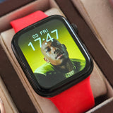 Smartwatch Laxasfit i8 Pro Max  - Brandneu & OVP, Rot