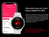 2026 Herren Smartwatch 1.43" AMOLED Always-On Metall Bluetooth Anruf SOS NEU OVP