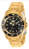 Invicta Pro Diver Herrenuhr Rosegold / Schwarz Automatic Style 200M