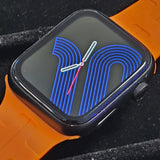 Smartwatch Orange Laxasfit i8 Pro Max Brandneu & OVP - Fitness Tracker, iOS/Android ÖZENSAAT