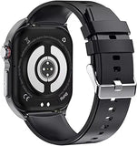 Gesundheitsuhr Smartwatch mit Telefoniefunktion, EKG Plus HRV und SOS Funktion, BT Bluetooth, Schlafapnoe, ÖZENSAAT