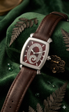 Pierre Cardin 100322F09 Damenuhr mit braunem Lederband