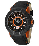 Stuhrling Original Gen-X 543 Herrenuhr Diver Quartz 50mm 10ATM Leder Neu OVP