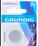 Grundig CR2016 Lithium Knopfzelle 3V - Neu & OVP - MHD 10/2029