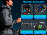 2026 Smartwatch Herren EKG Blutdruck Blutzucker Herzfrequenz Fitnessuhr IP68