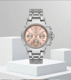 Bigotti Milano Unisex Armbanduhr - Silber/Roségold - Multifunktion - Neu & OVP