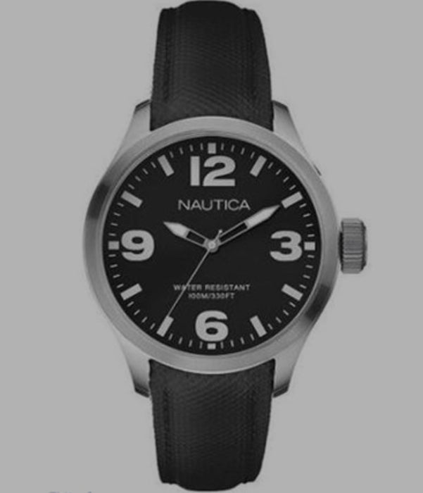 NAUTICA A11593G Unisex Silikonarmband Uhr