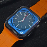 Smartwatch Orange Laxasfit i8 Pro Max Brandneu & OVP - Fitness Tracker, iOS/Android ÖZENSAAT