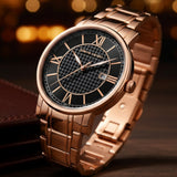 Pierre Cardin Herrenuhr Rosegold Schwarz 106501F08 - NEU & OVP - Slim Design ÖZENSAAT