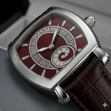 Pierre Cardin 100322F09 Damenuhr mit braunem Lederband