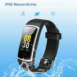 Fitness Tracker mit Pulsmesser & Schrittzähler - Smartwatch - NEU & OVP
