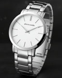Pierre Cardin Herrenuhr PC106511F07 Slim Design – Silber/Weiß – Neu & OVP