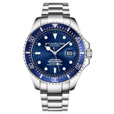 Stührling Original Depthmaster Herrenuhr - Diver 100M - Blau - NEU & OVP
