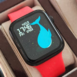 Smartwatch Laxasfit i8 Pro Max  - Brandneu & OVP, Rot