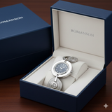 ROMANSON Giselle RLD964QLWA3 Damenarmbanduhr – Elegantes Design