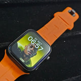 Smartwatch Orange Laxasfit i8 Pro Max Brandneu & OVP - Fitness Tracker, iOS/Android ÖZENSAAT