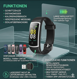 Fitness Tracker mit Pulsmesser & Schrittzähler - Smartwatch - NEU & OVP