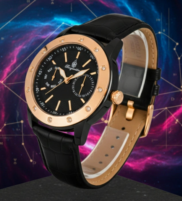 Burgmeister Unisexuhr Quarz Uhr BM807-622 mit Lederarmband ÖZENSAAT