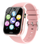 KiddoSmart Kinderuhr – Smartuhr mit SOS, Spielen & Kamera für Kinder 4-10 Jahre (Rosa)