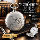 Taschenuhr Die Tigeruhr Silber – Hachette Sammlung Nr. 66 – Neu in Verpackung