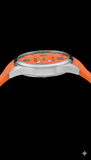 NAUTICA A11588G Uhr – Orange Silikonarmband & Quarzwerk – 100m Wasserdicht