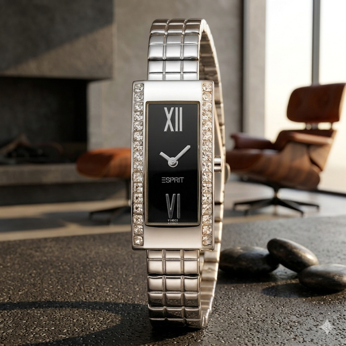 Esprit Damenuhr Kate mit Swarovski Steinen in Silber ÖZENSAAT