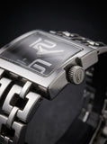 Festina F16300 Damenuhr Armbanduhr Edelstahl Rechteckig Schwarz