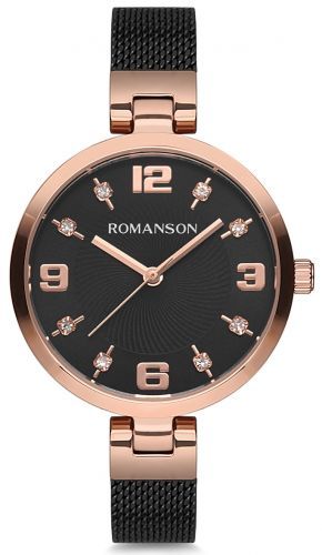 Romanson Damen-Uhr RM8A18LLBRA36R Edelstahlgehäuse