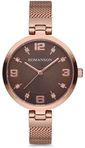 Romanson Herrenuhr RM8A18LLRRAB6R Edelstahl Uhr