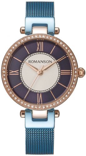 Romanson Herrenuhr RM8A20TLURA46R Edelstahl