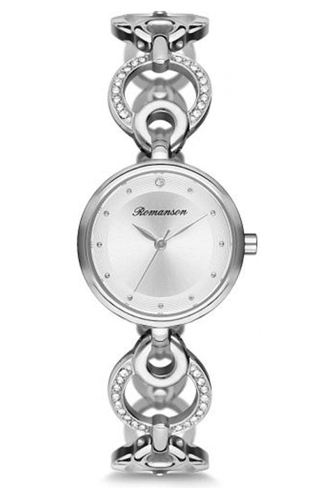 Romanson Damen Uhr RM8A32TLWWA12W Edelstahl