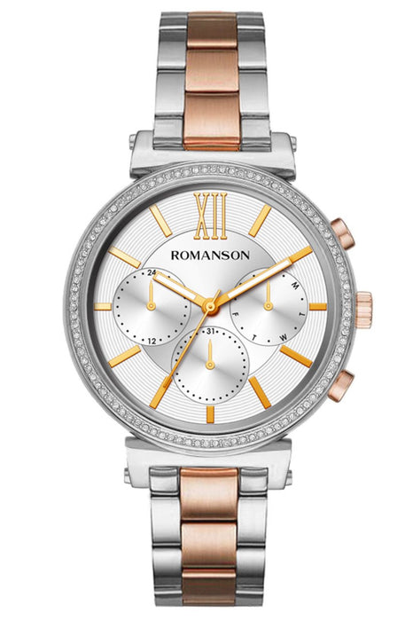 Romanson Damen Uhr RM8A38FLJJAS6R mit Edelstahlgehäuse