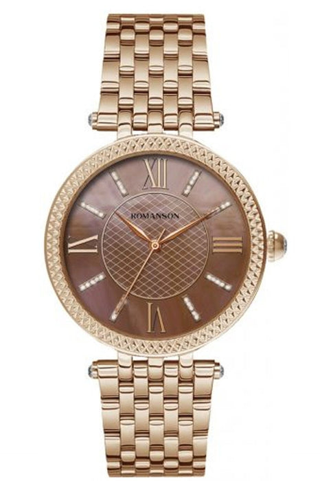 Romanson Herrenuhr RM8A39LLRRMB6R – Edelstahl & Quarz