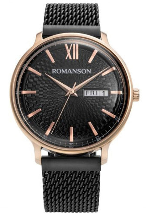 Romanson Damen Uhr mit Rattan-Armband