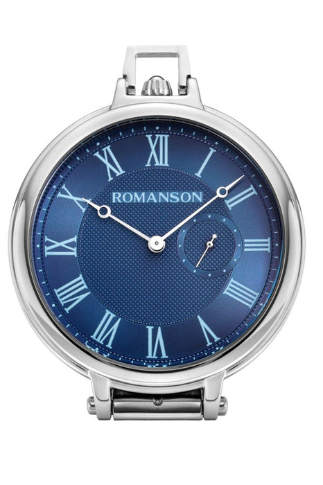 Romanson PX9A02MMXWA42W Herren Taschenuhr Edelstahl