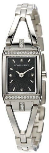 Romanson Damen Uhr RM2651QL1WA32W mit Edelstahlarmband