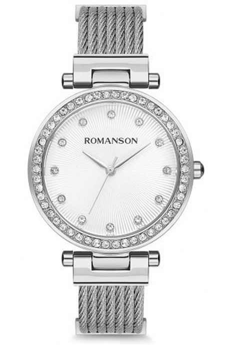 Romanson Damen Uhr mit Geflochtenem Band – Elegantes Design