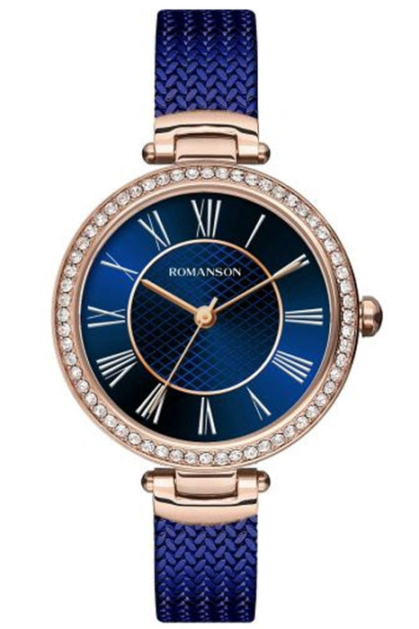 Romanson Damen Uhr RM8A41TLURA46R Edelstahl Quarz