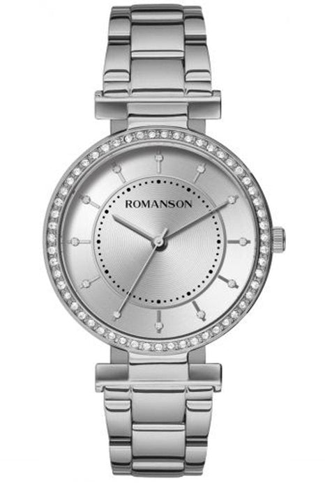 Romanson Damen Uhr Edelstahl Quarzwerk