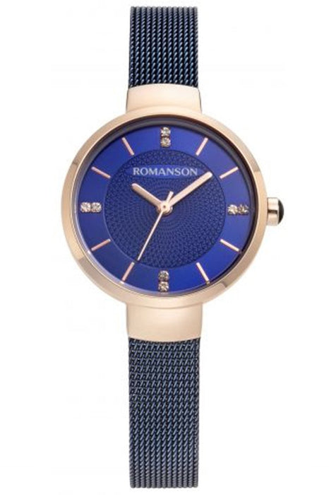 Romanson Damen Uhr RM8A46LLURA46R mit geflochtenem Armband