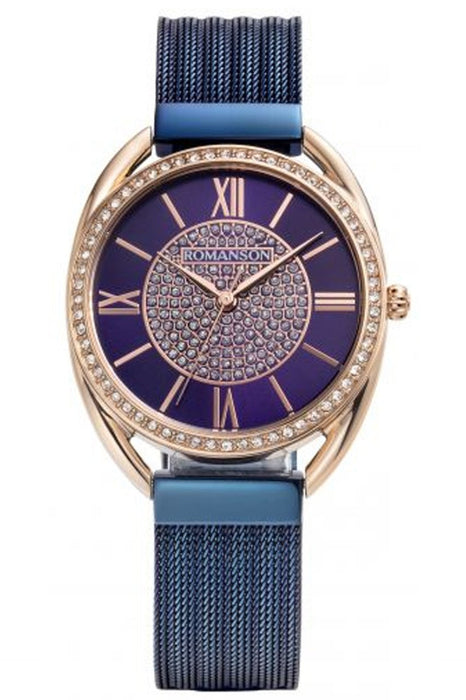 Romanson Damen Uhr RM8A47TLURA46R Edelstahlarmband